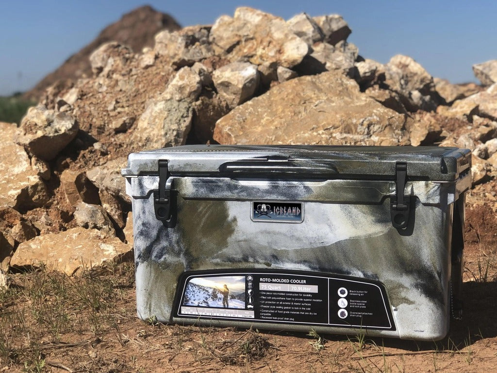 The Viking Series 75qt Cooler | Iceland Coolers Desert Camo